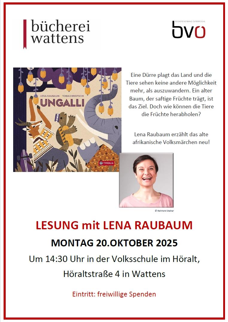 Lesung Lena Raubaum