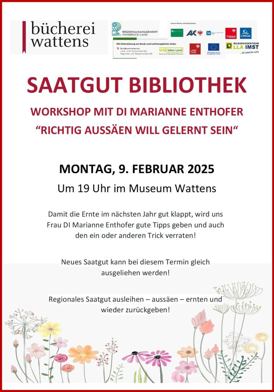 Workshop Saatgutbibliothek